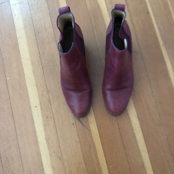 Madrwell Regan Leather booties - Picture 2 of 5